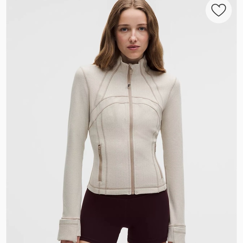 Authentic Lululemon Define Crop Jacket Nutmeg/Lig… - image 1